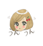 リアクションガールズ☆【日常編】（個別スタンプ：38）