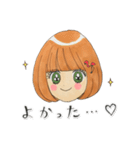 リアクションガールズ☆【日常編】（個別スタンプ：40）