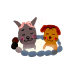 Maruko ＆ Willie（個別スタンプ：24）