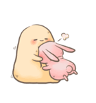 Bunny Doesn't Pound Mochi（個別スタンプ：4）