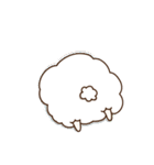 lovely useless sheep（個別スタンプ：15）