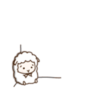 lovely useless sheep（個別スタンプ：21）