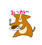 コーギーのあいうえお（個別スタンプ：5）