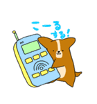 コーギーのあいうえお（個別スタンプ：10）