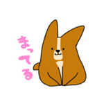 コーギーのあいうえお（個別スタンプ：30）