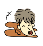 シュールな人面犬（個別スタンプ：7）