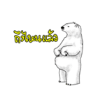 P BEAR FAMILY - Thai version（個別スタンプ：15）