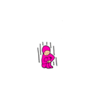 ピンクタイツ男2（個別スタンプ：12）