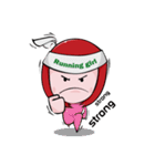 igirl Red head（個別スタンプ：1）