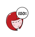 igirl Red head（個別スタンプ：12）