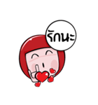 igirl Red head（個別スタンプ：25）