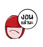 igirl Red head（個別スタンプ：32）