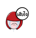 igirl Red head（個別スタンプ：35）
