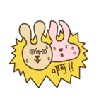 Rabbit and dog's friends 2（個別スタンプ：35）