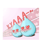 Babi ＆ Illy twin drops（個別スタンプ：3）