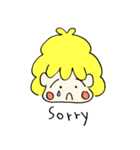 Mr yellow（個別スタンプ：10）