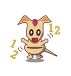 cute kangaroo（個別スタンプ：4）