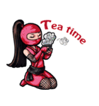 Ninja family stickers（個別スタンプ：6）