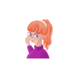 Lucy Scowl（個別スタンプ：3）