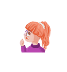 Lucy Scowl（個別スタンプ：6）