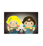 A pa and Tom（個別スタンプ：33）