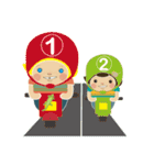 A pa and Tom（個別スタンプ：40）