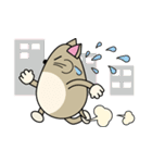 ハム太の1日（個別スタンプ：3）