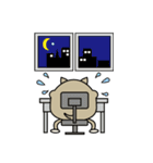 ハム太の1日（個別スタンプ：25）