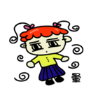 Table mad girl（個別スタンプ：22）