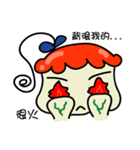 Table mad girl（個別スタンプ：23）