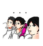 ずまかくんと友達（個別スタンプ：4）