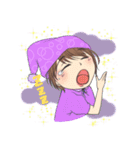 私とママとパピヨン♪（個別スタンプ：9）