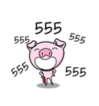 Upset pig（個別スタンプ：11）