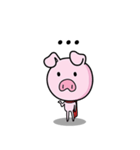 Upset pig（個別スタンプ：31）