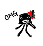 Hello, Mr. Black Jellyfish！（個別スタンプ：9）