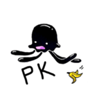 Hello, Mr. Black Jellyfish！（個別スタンプ：34）