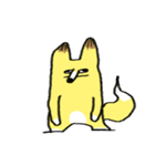 Little pudding fox（個別スタンプ：1）