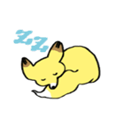 Little pudding fox（個別スタンプ：21）