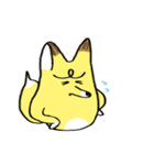Little pudding fox（個別スタンプ：32）