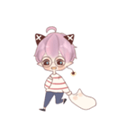 KAREN with Unknown creatures（個別スタンプ：34）