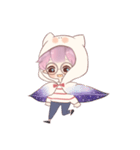 KAREN with Unknown creatures（個別スタンプ：35）