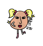 potato girl（個別スタンプ：4）