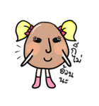 potato girl（個別スタンプ：9）