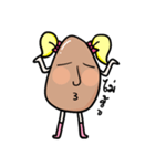 potato girl（個別スタンプ：10）