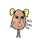 potato girl（個別スタンプ：12）