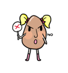 potato girl（個別スタンプ：16）