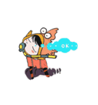 スペース少女「スペ子」と「Pー吉くん」（個別スタンプ：13）