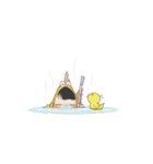 スペース少女「スペ子」と「Pー吉くん」（個別スタンプ：32）