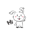 Dou bu lei dou Rabbit-Mr. Dou bu（個別スタンプ：11）