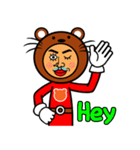 Bear man (english)（個別スタンプ：6）